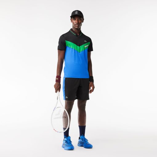 Lacoste Polos-Mens Lacoste Tennis x Daniil Medvedev Slim Fit Seamless Polo-DH1099-51-lacoste outlet - Image 2