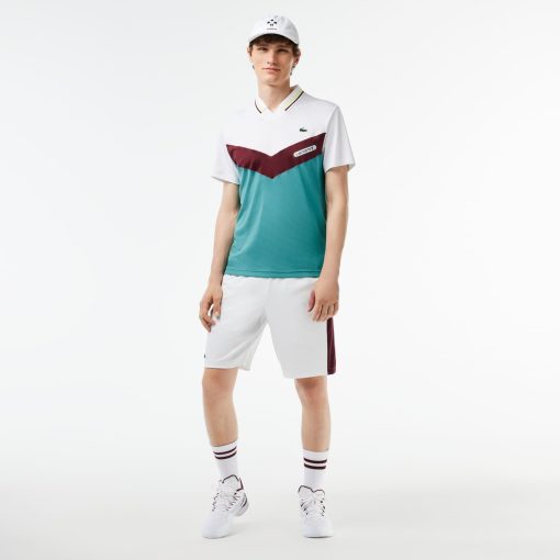 Lacoste Polos-Mens Lacoste Tennis x Daniil Medvedev Slim Fit Seamless Polo-DH1099-51-lacoste france - Image 2