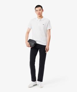 Lacoste Polos-Mens Regular Fit Pima Cotton Polo-DH2050-51-la coste 2