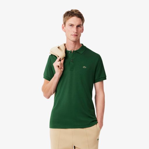 Lacoste Polos-Mens Regular Fit Pima Cotton Polo-DH2050-51-lacoste near me