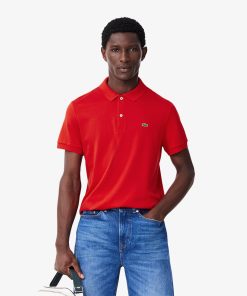 Lacoste Polos-Mens Regular Fit Pima Cotton Polo-DH2050-51-lacoste sale