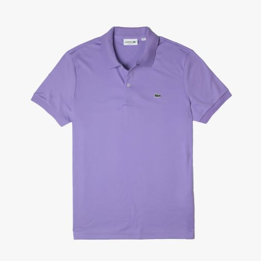 Lacoste Polos-Mens Regular Fit Pima Cotton Polo-DH2050-51-lacoste store near me - Image 2