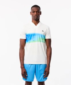 Lacoste Polos-Mens Regular Fit Lacoste Tennis x Daniil Medvedev Polo-DH2526-51-lacoste factory outlet