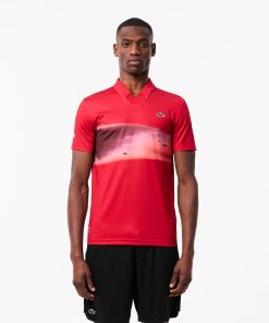 Lacoste Polos-Mens Regular Fit Lacoste Tennis x Daniil Medvedev Polo-DH2526-51-lacoste outlet