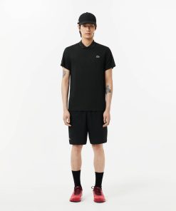 Lacoste Polos-Mens Regular Fit Ultra Dry Piqué Tennis Polo-DH2557-51-lacoste usa 2