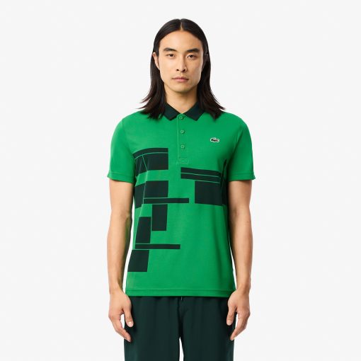 Lacoste Polos-Mens Regular Fit Lacoste Tennis x Novak Djokovic Fan Polo-DH2568-51-lacosta