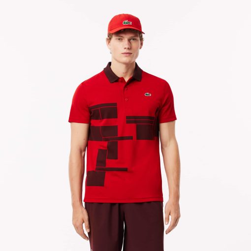 Lacoste Polos-Mens Regular Fit Lacoste Tennis x Novak Djokovic Fan Polo-DH2568-51-locoste