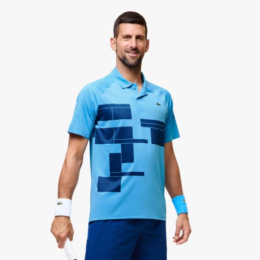 Lacoste Polos-Mens Lacoste Tennis x Novak Djokovic Regular Fit Player Polo-DH2614-51-lacoste factory outlet