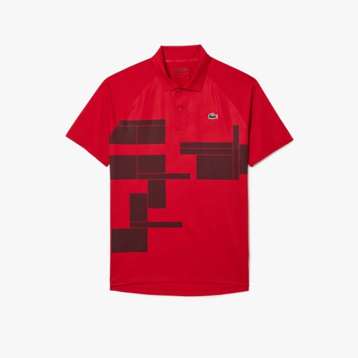 Lacoste Polos-Mens Lacoste Tennis x Novak Djokovic Regular Fit Player Polo-DH2614-51-lacoste near me - Image 2