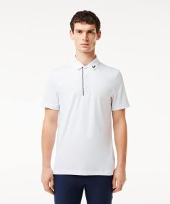 Lacoste Polos-Mens Regular Fit UV Protect Golf Polo-DH3982-51-lacosta