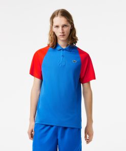 Lacoste Polos-Men’s Tennis Recycled Polyester Polo Shirt-DH5042-51-lacoste factory outlet