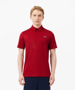 Lacoste Polos-Mens Regular Fit UV Protect Golf Polo-DH5175-51-lacoste near me