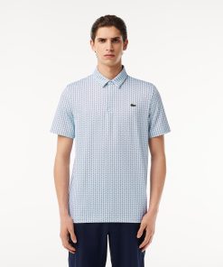 Lacoste Polos-Mens Regular Fit UV Protect Golf Polo-DH5175-51-lacoste near me