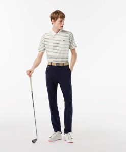 Lacoste Polos-Men’s Golf Recycled Polyester Stripe Polo-DH5182-51-lacoste store 2