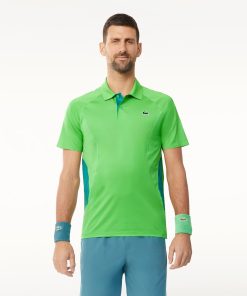 Lacoste Polos-Mens Lacoste Tennis x Novak Djokovic Regular Fit Polo-DH7311-51-la coste