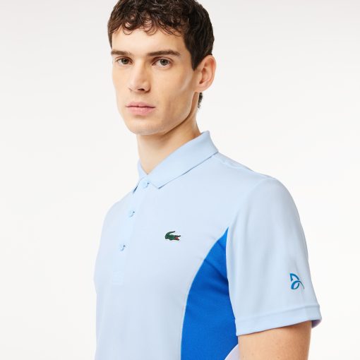 Lacoste Polos-Mens Regular Fit Lacoste Tennis x Novak Djokovic Fan Polo-DH7330-51-lacoste cardigan - Image 2