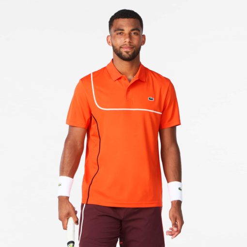 Lacoste Polos-Mens Regular Fit Ultra Dry Piqué Tennis Polo-DH7362-51-locoste