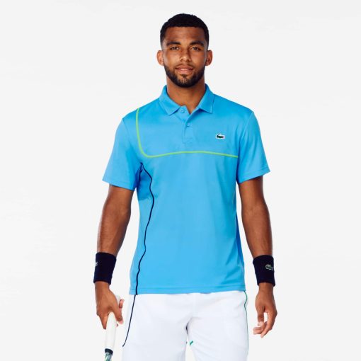 Lacoste Polos-Mens Regular Fit Ultra Dry Piqué Tennis Polo-DH7362-51-lacoste cardigan