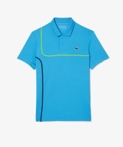 Lacoste Polos-Mens Regular Fit Ultra Dry Piqué Tennis Polo-DH7362-51-lacoste cardigan 2