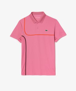 Lacoste Polos-Mens Regular Fit Ultra Dry Piqué Tennis Polo-DH7362-51-lacoste near me 2