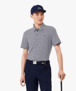 Lacoste Polos-Mens Regular Fit UV Protect Golf Polo-DH7418-51-la coste