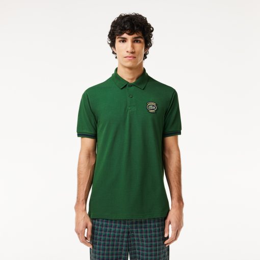 Lacoste Polos-Mens Classic Fit UV Protect Golf Polo-DH7436-51-la coste