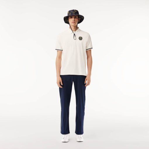 Lacoste Polos-Mens Classic Fit UV Protect Golf Polo-DH7436-51-lacosta - Image 2