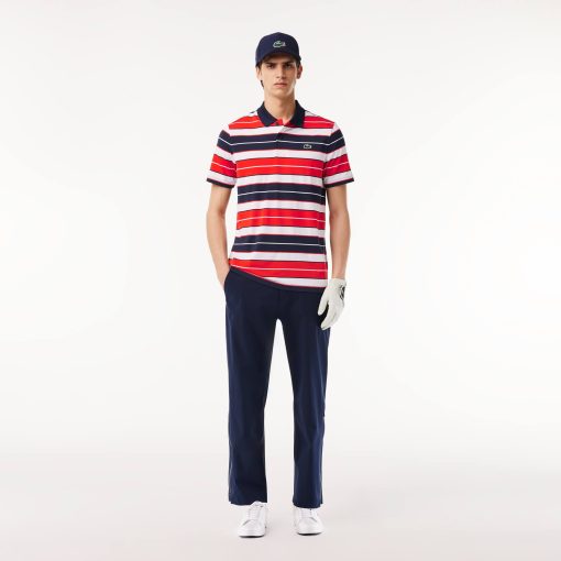 Lacoste Polos-Mens Regular Fit UV Protect Golf Polo-DH7497-51-lacoste near me - Image 2