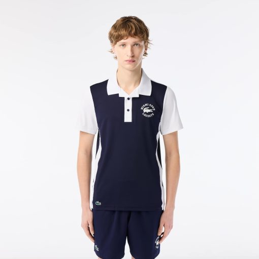 Lacoste Polos-Mens Miami Open Edition Ultra-Dry Tennis Polo-DH7752-51-lacoste store