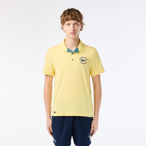 Lacoste Polos-Mens Miami Open Edition Ultra-Dry Tennis Polo-DH7752-51-lacoste near me