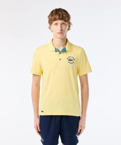 Lacoste Polos-Mens Miami Open Edition Ultra-Dry Tennis Polo-DH7752-51-lacoste near me