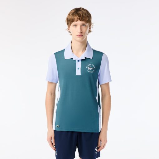 Lacoste Polos-Mens Miami Open Edition Ultra-Dry Tennis Polo-DH7752-51-lacost