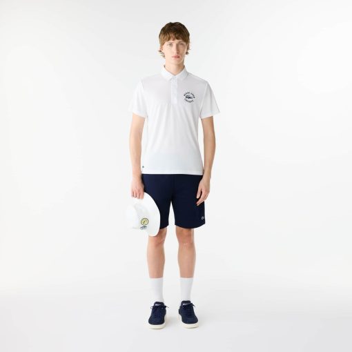 Lacoste Polos-Mens Miami Open Edition Ultra-Dry Piqué Polo-DH7759-51-lacoste cardigan - Image 2