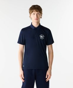 Lacoste Polos-Mens Miami Open Edition Ultra-Dry Piqué Polo-DH7759-51-lacoste outlet