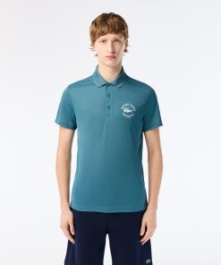 Lacoste Polos-Mens Miami Open Edition Ultra-Dry Piqué Polo-DH7759-51-la coste