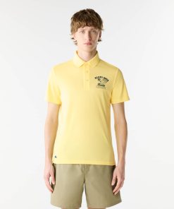 Lacoste Polos-Mens Miami Open Edition Ultra-Dry Piqué Polo-DH7763-51-lacoste sale