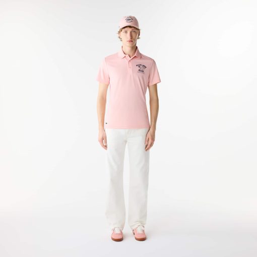 Lacoste Polos-Mens Miami Open Edition Ultra-Dry Piqué Polo-DH7763-51-lacoste near me - Image 2