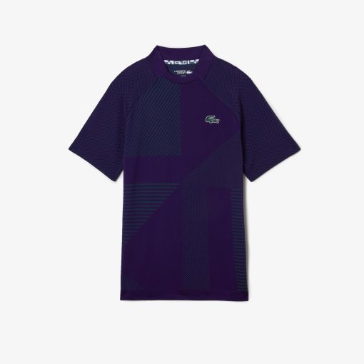 Lacoste Polos-Mens SPORT Slim Fit Seamless Tennis Polo-DH9255-51-locoste - Image 2