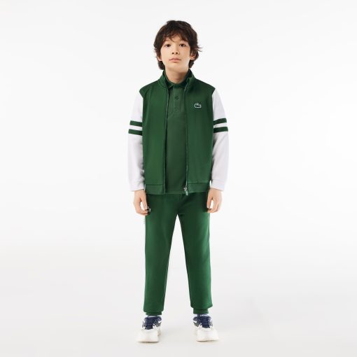 Lacoste Polos-Kids Ultra Dry Piqué Tennis Polo-DJ7435-51-lacoste france - Image 2