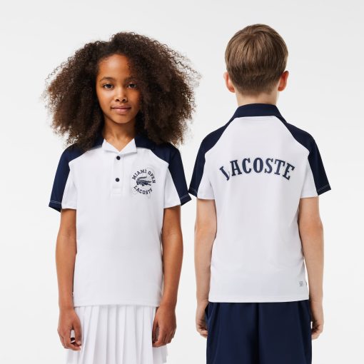 Lacoste Polos-Kids Miami Open Edition Tennis Polo-DJ7786-51-lacoste outlet