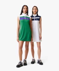 Lacoste Dresses-Womens Tennis Dress-EF1032-51-lacost 2