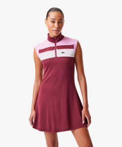 Lacoste Dresses-Womens Tennis Dress-EF1032-51-lacoste factory outlet 2