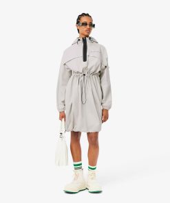 Lacoste Dresses-Womens Runway Tracksuit Dress-EF1792-51-lacoste store 2