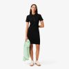 Lacoste Dresses-Womens Slim Fit Stretch Mini Piqué Polo Dress-EF5473-51-locoste 4