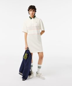 Lacoste Dresses-Women’s Organic Cotton French Made Polo Dress-EF5569-51-lacoste store near me 2