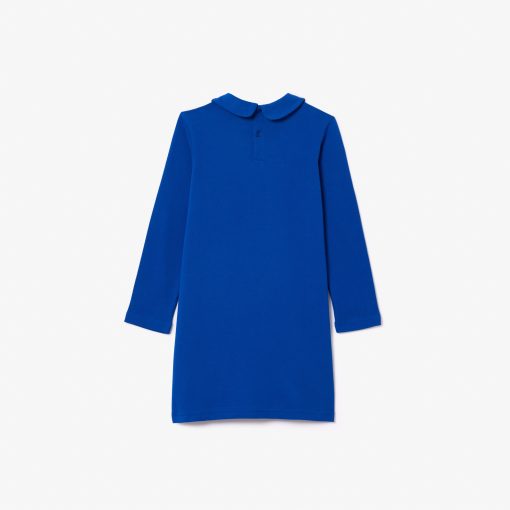 Lacoste Dresses & Skirts-Kids Back Closure Crocodile Polo Dress-EJ1141-51-lacoste usa - Image 2