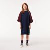 Lacoste Dresses & Skirts-Kids Buttoned Velour Skirt-JJ2496-51-lacoste cardigan 3