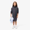 Lacoste Dresses & Skirts-Kids Buttoned Velour Skirt-JJ2496-51-lacoste cardigan 4