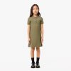 Lacoste Dresses & Skirts-Kids Long Sleeve Stretch Piqué Polo Dress-EJ9751-51-lacoste outlet 4