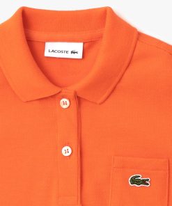 Lacoste Dresses & Skirts-Kids Piqué Polo Dress-EJ2816-51-lacoste store 2